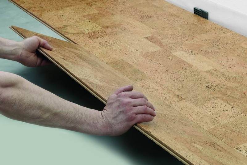 Пробковое покрытие для пола